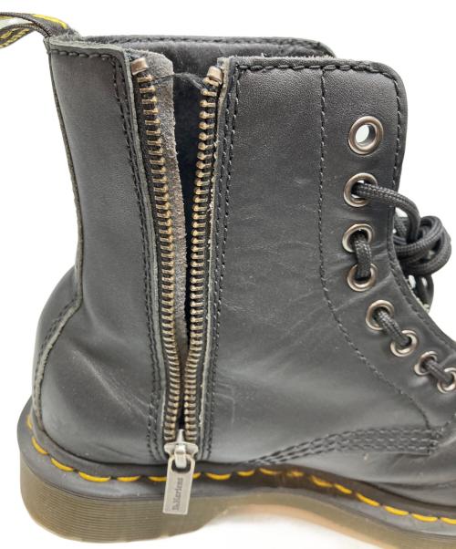 Dr.Martens（ドクターマーチン）Dr.Martens (ドクターマーチン) PASCAL FRNT ZIP ブラック サイズ:23cmの古着・服飾アイテム