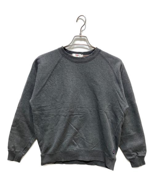 VAN（ヴァン）VAN (ヴァン) バックロゴワッペンスウェット グレー サイズ:Ｍの古着・服飾アイテム