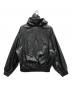 Danke schon (ダンケ シェーン) COATING TENCEL ZIP HOODIE ブラック サイズ:Ｌ：9000円