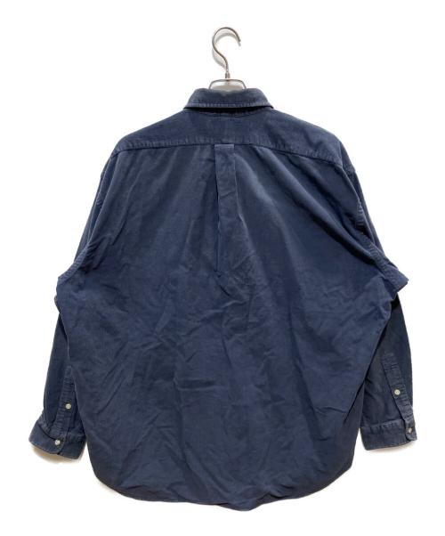 RALPH LAUREN（ラルフローレン）RALPH LAUREN (ラルフローレン) コーデュロイシャツ ネイビー サイズ:XLの古着・服飾アイテム