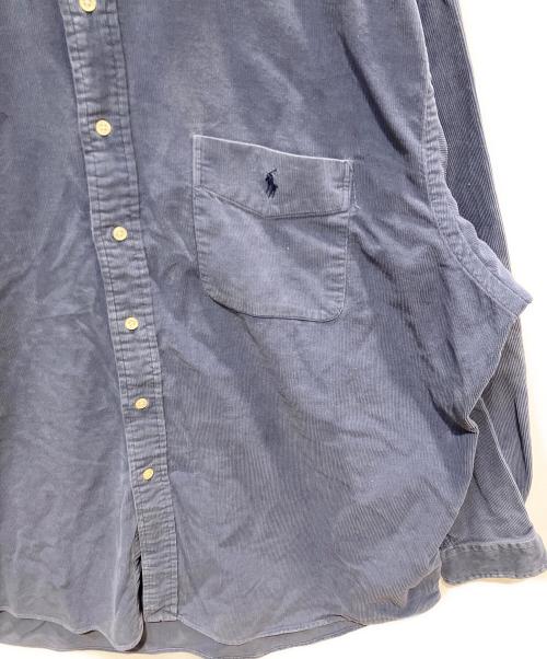 RALPH LAUREN（ラルフローレン）RALPH LAUREN (ラルフローレン) コーデュロイシャツ ネイビー サイズ:XLの古着・服飾アイテム