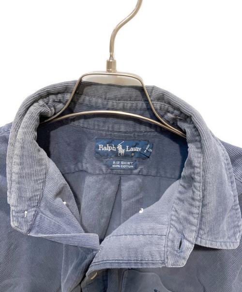 RALPH LAUREN（ラルフローレン）RALPH LAUREN (ラルフローレン) コーデュロイシャツ ネイビー サイズ:XLの古着・服飾アイテム
