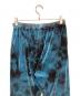 中古・古着 ARIES (アリーズ) Velour Sweatpants ベロアスウェットパンツ ブルー×ブラック サイズ:Ⅼ：8000円