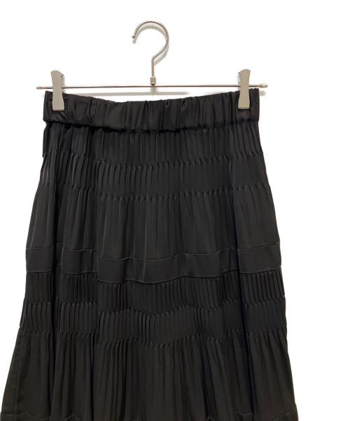 JOURNAL STANDARD（ジャーナルスタンダード）JOURNAL STANDARD (ジャーナルスタンダード) ミニプリーツティアードスカート ブラック サイズ:36の古着・服飾アイテム