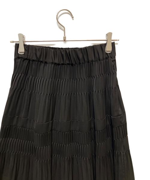 JOURNAL STANDARD（ジャーナルスタンダード）JOURNAL STANDARD (ジャーナルスタンダード) ミニプリーツティアードスカート ブラック サイズ:36の古着・服飾アイテム