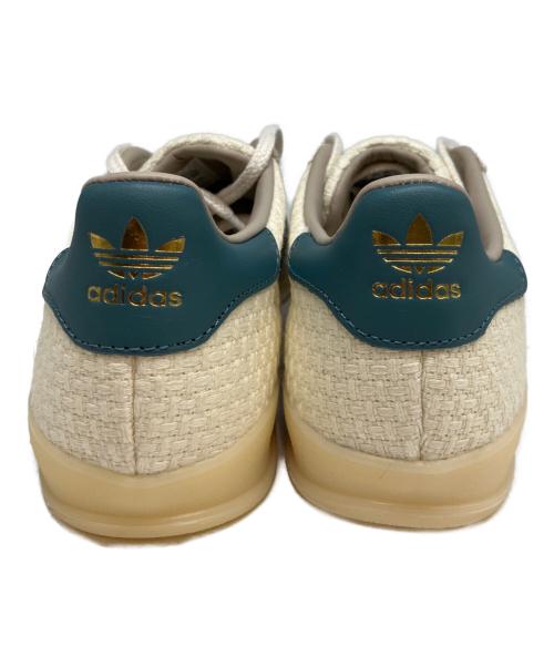 adidas（アディダス）adidas (アディダス) ローカットスニーカー ホワイト×グリーン サイズ:24cmの古着・服飾アイテム