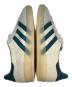 中古・古着 adidas (アディダス) ローカットスニーカー ホワイト×グリーン サイズ:24cm：7000円