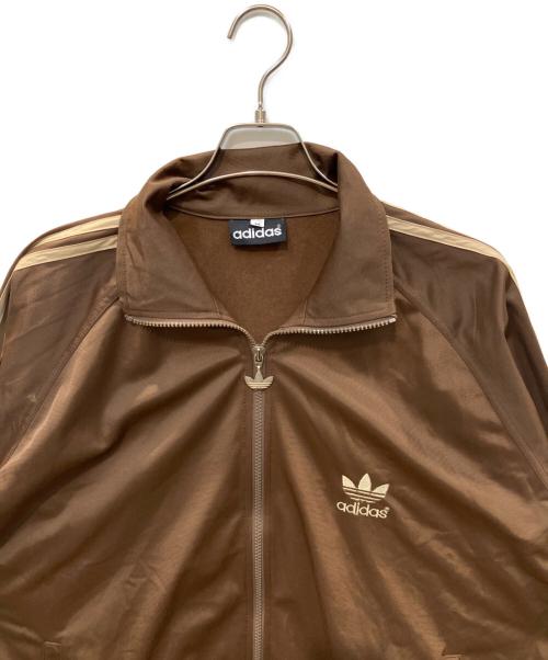 adidas（アディダス）adidas (アディダス) トラックジャケット ブラウン サイズ:Mの古着・服飾アイテム
