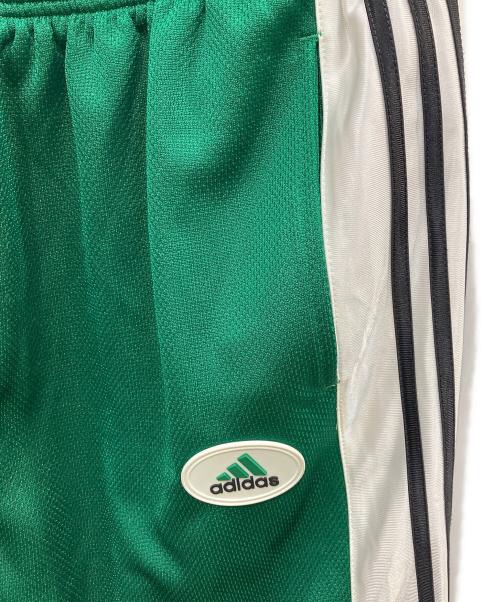 adidas（アディダス）adidas (アディダス) サイドボタントラックパンツ グリーン サイズ:XLの古着・服飾アイテム