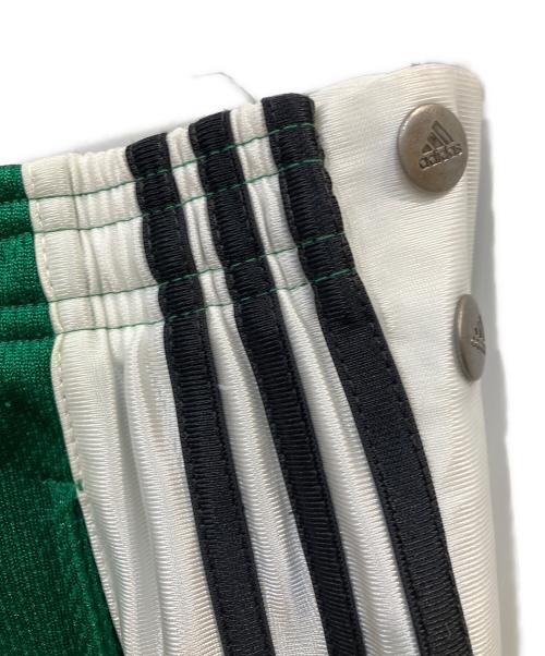 adidas（アディダス）adidas (アディダス) サイドボタントラックパンツ グリーン サイズ:XLの古着・服飾アイテム