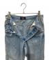 中古・古着 RRL (ダブルアールエル) 三ツ星タグ ペインターデニムパンツ インディゴ サイズ:73.5cm：27000円