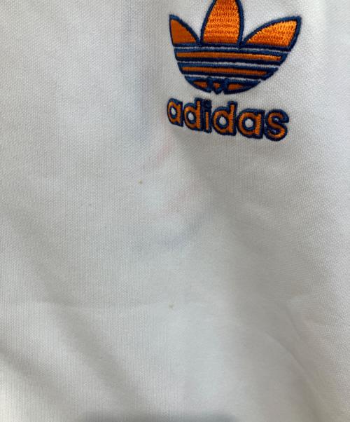 adidas（アディダス）adidas (アディダス) スナップボタンシャツ ホワイト サイズ:Ⅼの古着・服飾アイテム