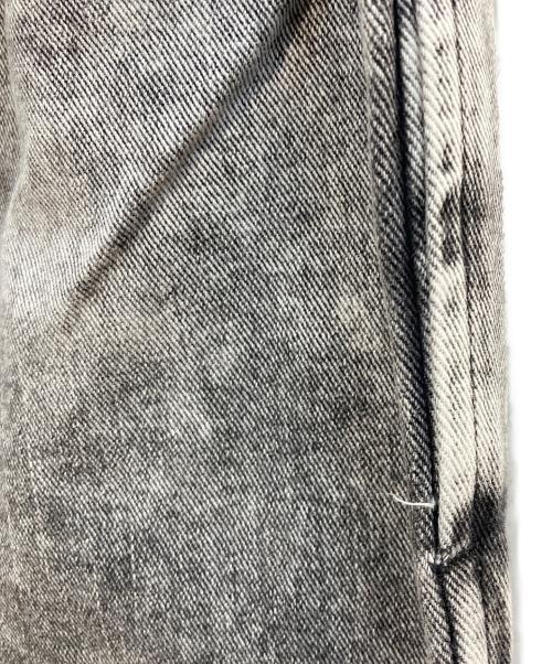 BLACK COMME des GARCONS（ブラックコムデギャルソン）BLACK COMME des GARCONS (ブラックコムデギャルソン) デニムサルエルパンツ グレー サイズ:Mの古着・服飾アイテム