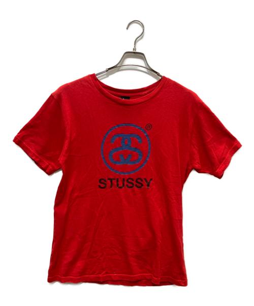 stussy（ステューシー）stussy (ステューシー) Tシャツ レッド サイズ:Sの古着・服飾アイテム