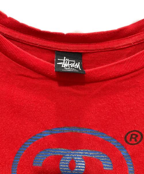 stussy（ステューシー）stussy (ステューシー) Tシャツ レッド サイズ:Sの古着・服飾アイテム