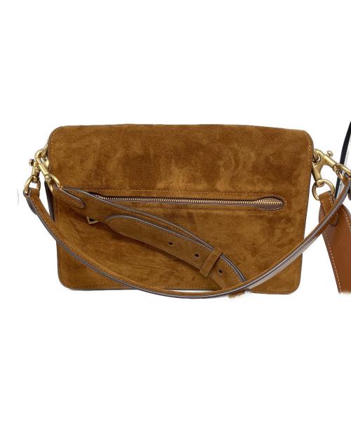 COACH（コーチ）COACH (コーチ) チェーンタビー 2WAYショルダーバッグ ブラウンの古着・服飾アイテム