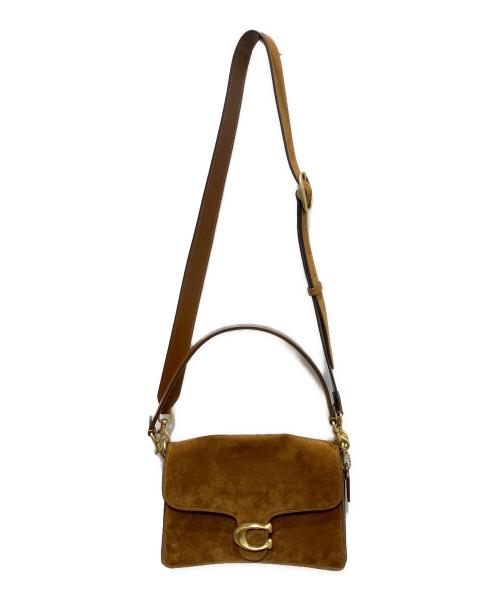 COACH（コーチ）COACH (コーチ) チェーンタビー 2WAYショルダーバッグ ブラウンの古着・服飾アイテム