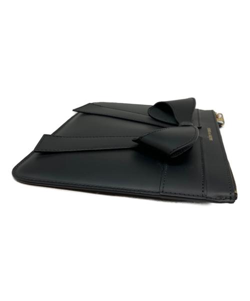 COMME des GARCONS（コムデギャルソン）COMME des GARCONS (コムデギャルソン) BIG BOW リボンポーチ ブラックの古着・服飾アイテム