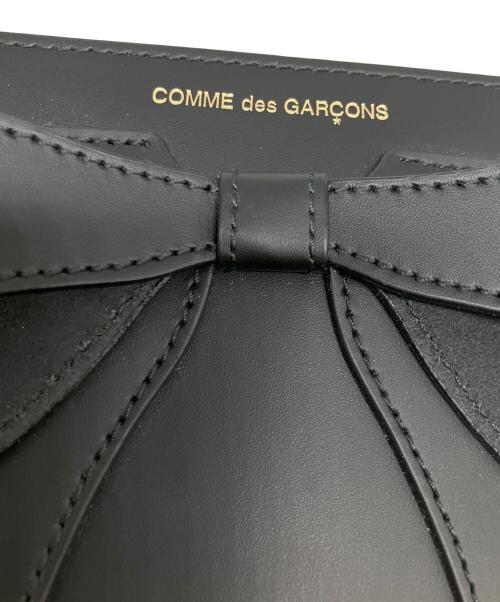 COMME des GARCONS（コムデギャルソン）COMME des GARCONS (コムデギャルソン) BIG BOW リボンポーチ ブラックの古着・服飾アイテム