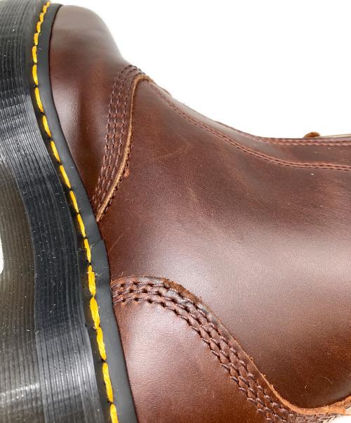 Dr.Martens（ドクターマーチン）Dr.Martens (ドクターマーチン) Jetta フロントジップブーツ ブラウン サイズ:UK4の古着・服飾アイテム