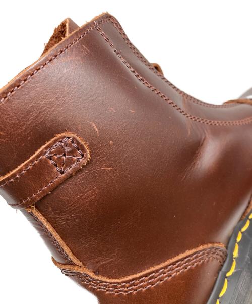 Dr.Martens（ドクターマーチン）Dr.Martens (ドクターマーチン) Jetta フロントジップブーツ ブラウン サイズ:UK4の古着・服飾アイテム