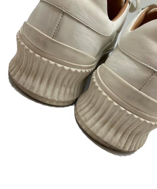 JIL SANDER（ジルサンダー）JIL SANDER (ジルサンダー) プラットフォームスニーカー ホワイト サイズ:37の古着・服飾アイテム