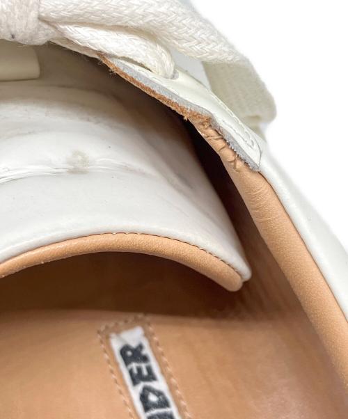 JIL SANDER（ジルサンダー）JIL SANDER (ジルサンダー) プラットフォームスニーカー ホワイト サイズ:37の古着・服飾アイテム