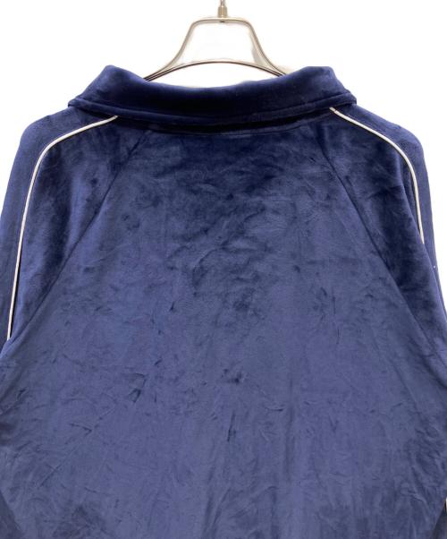 LOS ANGELES TERRITORY（ロサンゼルステリトリー）LOS ANGELES TERRITORY (ロサンゼルステリトリー) DAWN OF PROOF ベロアセットアップ ネイビー サイズ:3XLの古着・服飾アイテム