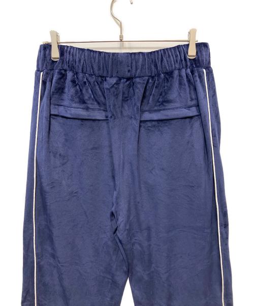 LOS ANGELES TERRITORY（ロサンゼルステリトリー）LOS ANGELES TERRITORY (ロサンゼルステリトリー) DAWN OF PROOF ベロアセットアップ ネイビー サイズ:3XLの古着・服飾アイテム
