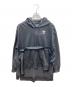 adidas（アディダス）の古着「step-hem logo print hoodie」｜ブラック