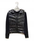 MONCLER GRENOBLEモンクレール グルノーブル）の古着「MAGLIA CARDIGAN 切替ダウンパーカー」｜ブラック