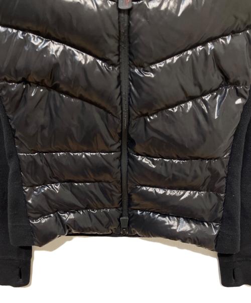 MONCLER GRENOBLE（モンクレール グルノーブル）MONCLER GRENOBLE (モンクレール グルノーブル) MAGLIA CARDIGAN 切替ダウンパーカー ブラック サイズ:ーの古着・服飾アイテム