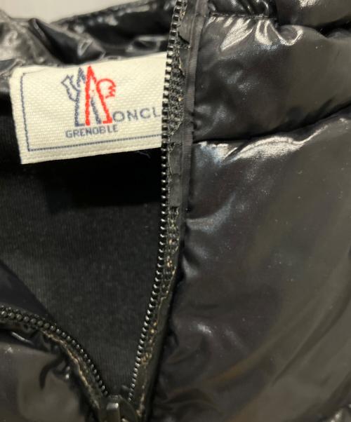MONCLER GRENOBLE（モンクレール グルノーブル）MONCLER GRENOBLE (モンクレール グルノーブル) MAGLIA CARDIGAN 切替ダウンパーカー ブラック サイズ:ーの古着・服飾アイテム