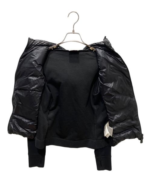 MONCLER GRENOBLE（モンクレール グルノーブル）MONCLER GRENOBLE (モンクレール グルノーブル) MAGLIA CARDIGAN 切替ダウンパーカー ブラック サイズ:ーの古着・服飾アイテム