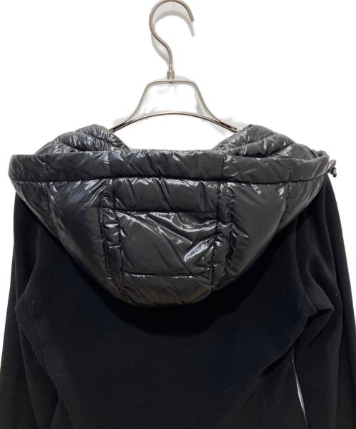 MONCLER GRENOBLE（モンクレール グルノーブル）MONCLER GRENOBLE (モンクレール グルノーブル) MAGLIA CARDIGAN 切替ダウンパーカー ブラック サイズ:ーの古着・服飾アイテム