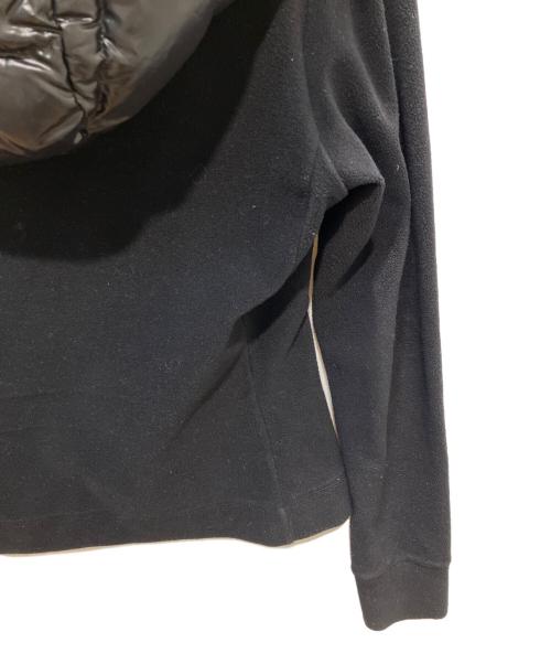 MONCLER GRENOBLE（モンクレール グルノーブル）MONCLER GRENOBLE (モンクレール グルノーブル) MAGLIA CARDIGAN 切替ダウンパーカー ブラック サイズ:ーの古着・服飾アイテム