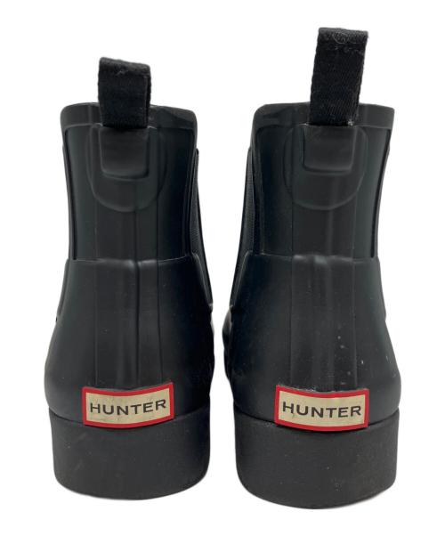 HUNTER（ハンター）HUNTER (ハンター) サイドゴアブーツ ブラック サイズ:UK4の古着・服飾アイテム