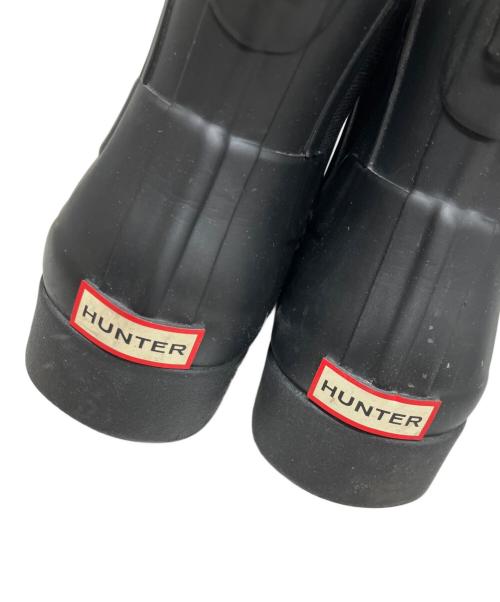 HUNTER（ハンター）HUNTER (ハンター) サイドゴアブーツ ブラック サイズ:UK4の古着・服飾アイテム