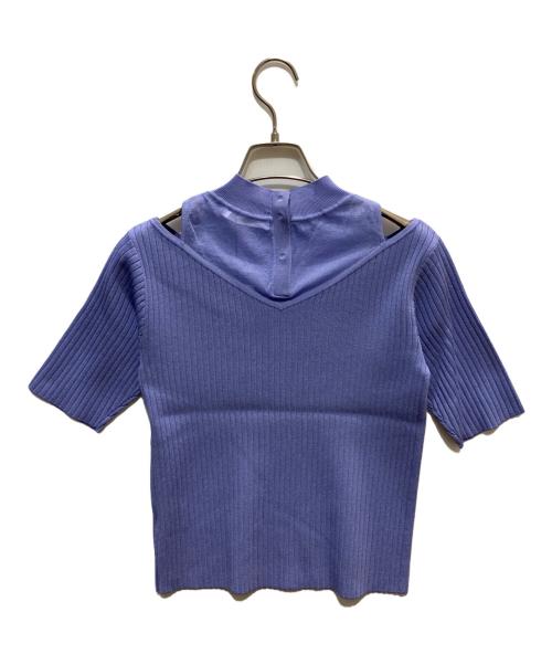 Pinky & Dianne（ピンキーアンドダイアン）Pinky & Dianne (ピンキーアンドダイアン) ニット ブルー サイズ:38の古着・服飾アイテム