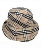 BURBERRY LONDONバーバリーロンドン）の古着「ノヴァチェック リバーシブルハット」｜ベージュ