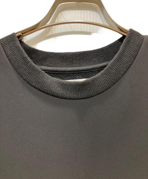 Ameri（アメリ）AMERI (アメリ) LOGO FASTER SWEAT DRESS ブラック サイズ:Mの古着・服飾アイテム