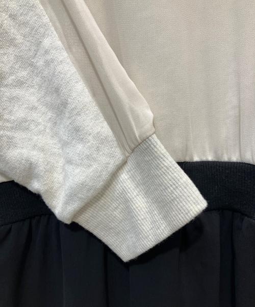 Ameri（アメリ）AMERI (アメリ) LOGO FASTER SWEAT DRESS ブラック サイズ:Mの古着・服飾アイテム