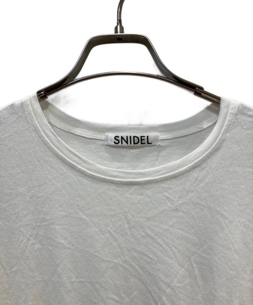 Snidel（スナイデル）Snidel (スナイデル) ワンピース ネイビー×ホワイト サイズ:Fの古着・服飾アイテム