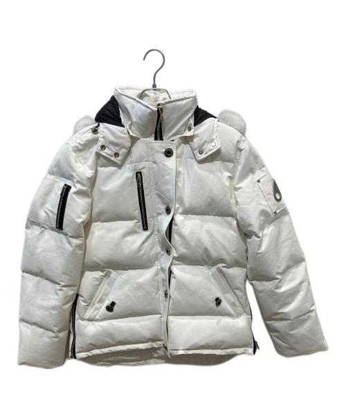 MOOSE KNUCKLES（ムース ナックルズ）MOOSE KNUCKLES (ムース ナックルズ) ダウンジャケット ホワイト サイズ:Mの古着・服飾アイテム
