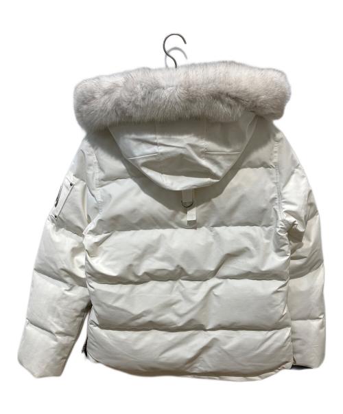 MOOSE KNUCKLES（ムース ナックルズ）MOOSE KNUCKLES (ムース ナックルズ) ダウンジャケット ホワイト サイズ:Mの古着・服飾アイテム