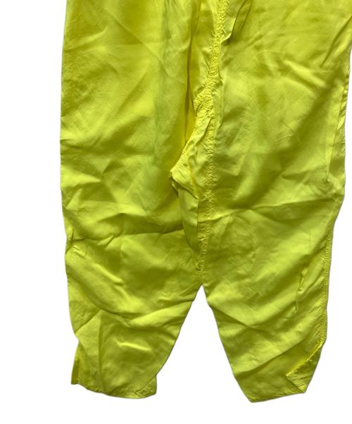 MM6 Maison Margiela（エムエムシックスメゾンマルジェラ）MM6 Maison Margiela (エムエムシックスメゾンマルジェラ) レーヨンイージーパンツ イエロー サイズ:42 未使用品の古着・服飾アイテム