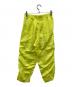 MM6 Maison Margiela (エムエムシックスメゾンマルジェラ) レーヨンイージーパンツ イエロー サイズ:42 未使用品：12000円