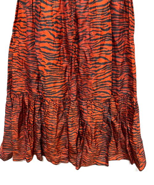 KENZO（ケンゾー）KENZO (ケンゾー) H&M (エイチアンドエム) スカート レッド×ブラック サイズ:38の古着・服飾アイテム