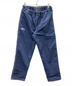 stussyステューシー）の古着「NYLON FOLSOM BEACH PANT ナイロンパンツ」｜ネイビー