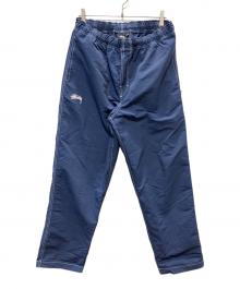stussy（ステューシー）の古着「NYLON FOLSOM BEACH PANT ナイロンパンツ」｜ネイビー